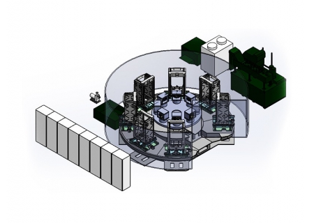 八工位數控銑削機床HK730系列