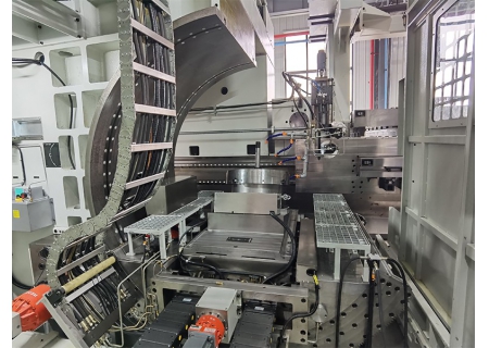 五軸數控卧式側拉床