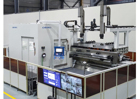 五軸數控卧式側拉床