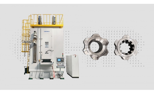 雙伺服立式内拉床