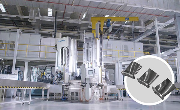 葉片榫頭數控立式外拉床